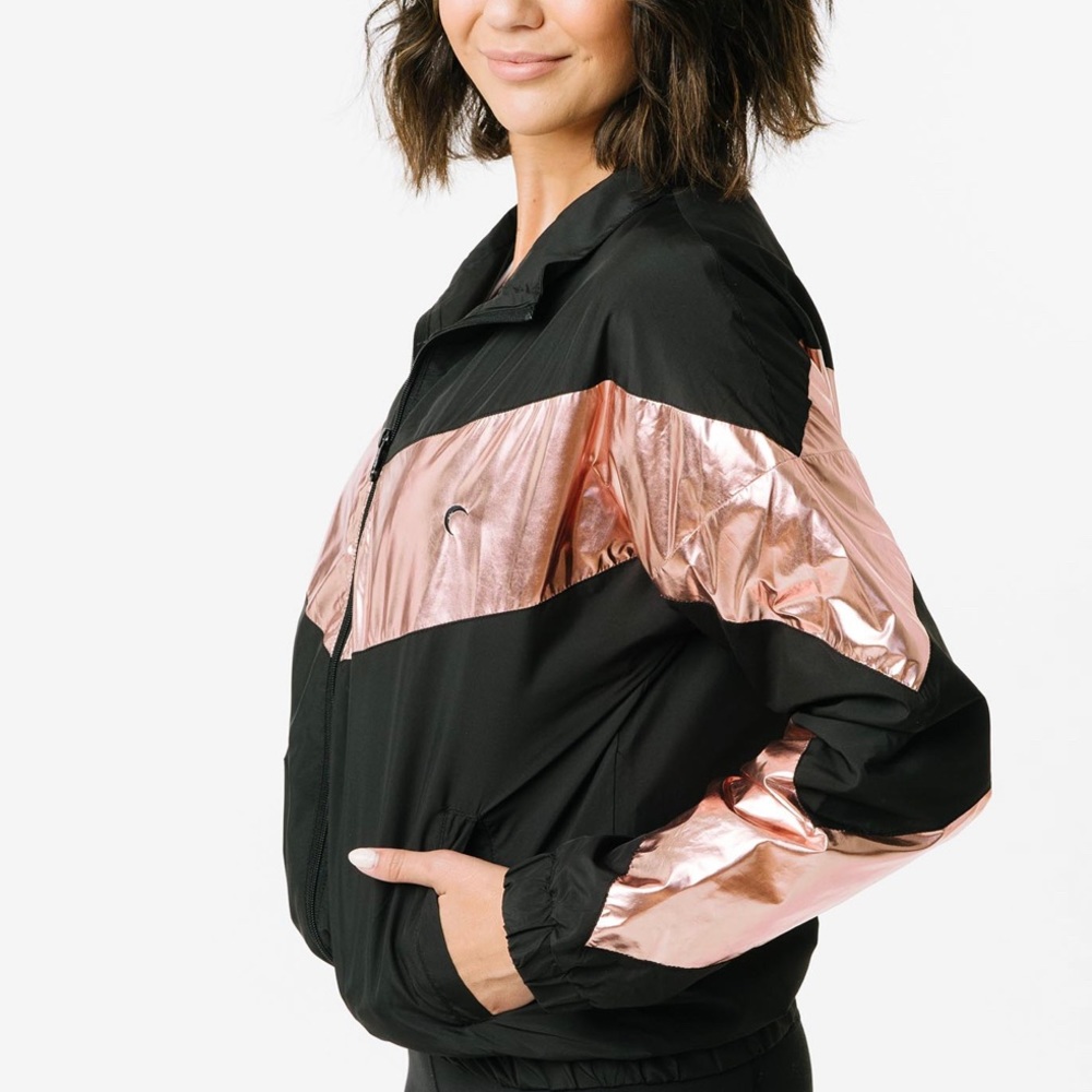 ZYIA Pink and Black Jacket